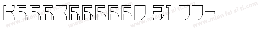 KSWDVWJCJT0 31 00字体转换